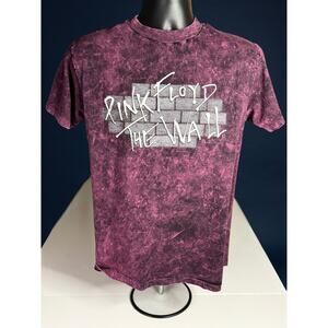 Vintage 1982 Pink Floyd The Wall T-Shirt Hanes Beefy Single Stitch Tie Dye USA
